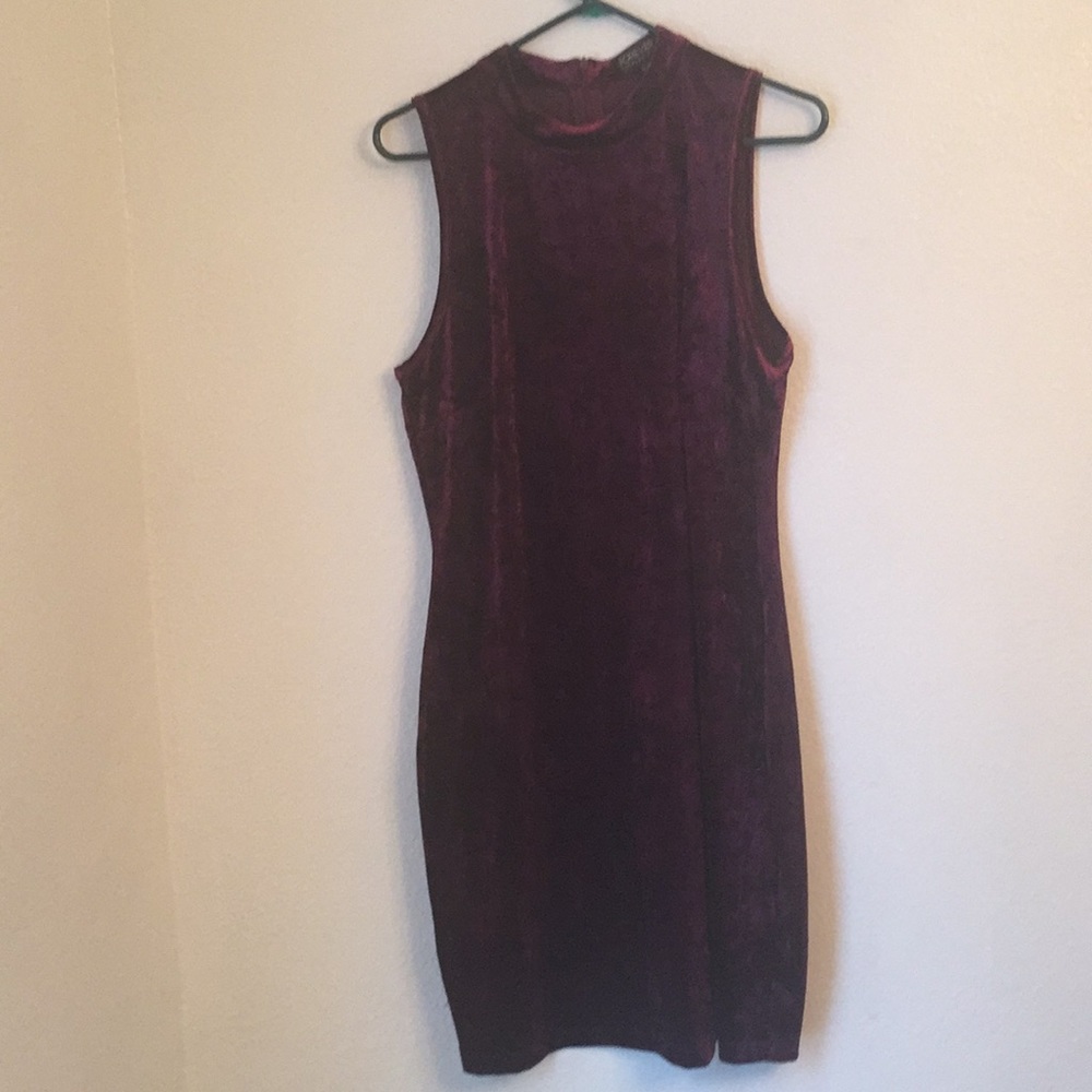 Sexy velvet dress